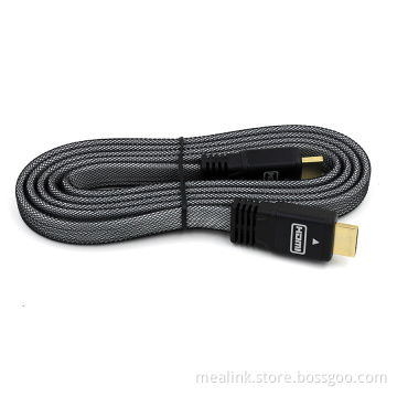 4k 3D Supported 1.4V Flat HDMI Cable